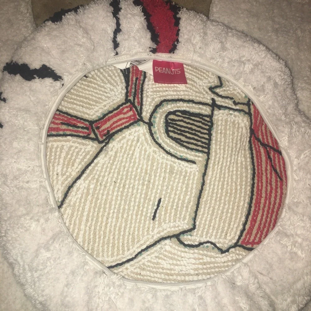 Snoopy Peanuts Christmas Bathroom Toilet Seat Cover And Rug‎